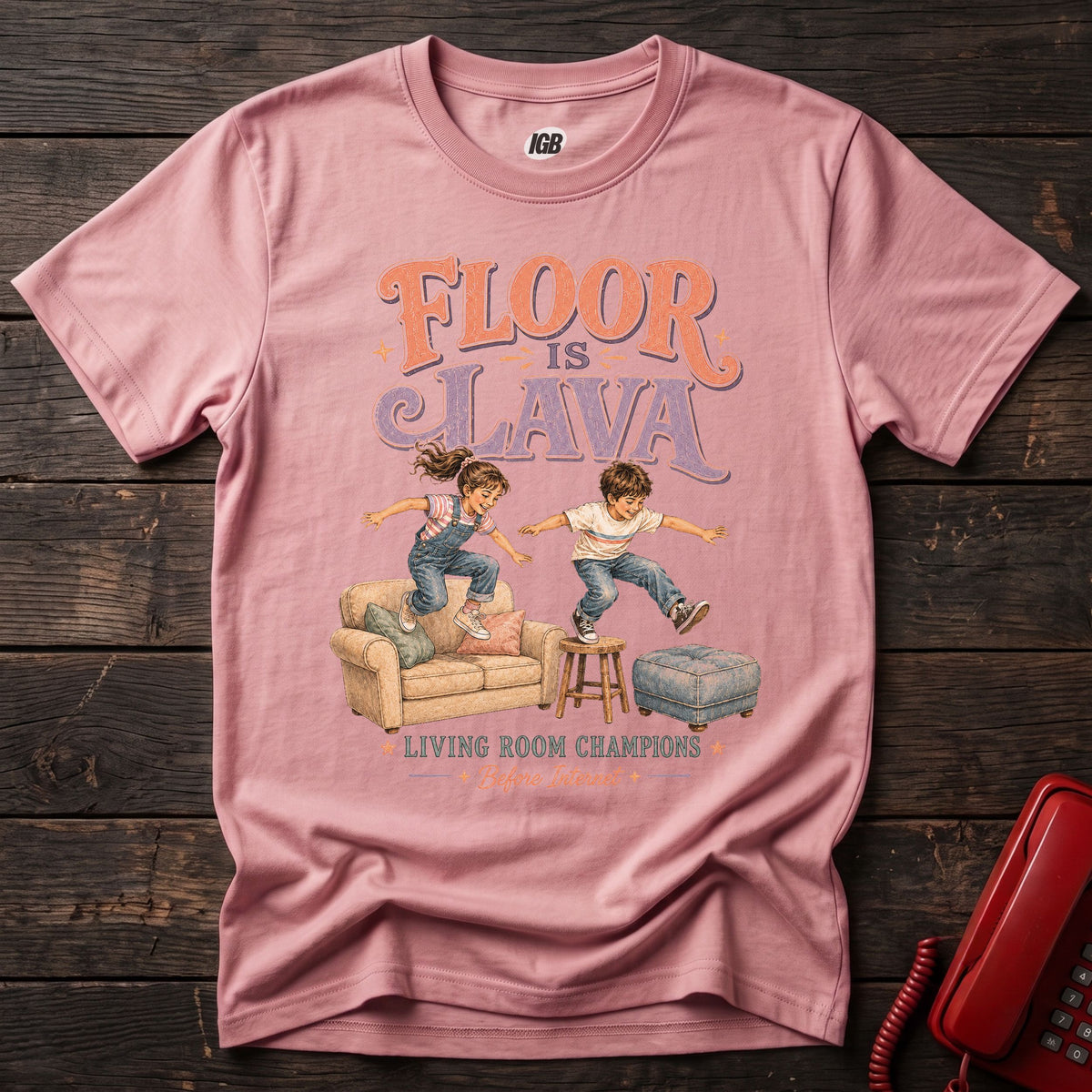 Floor Is Lava Tee