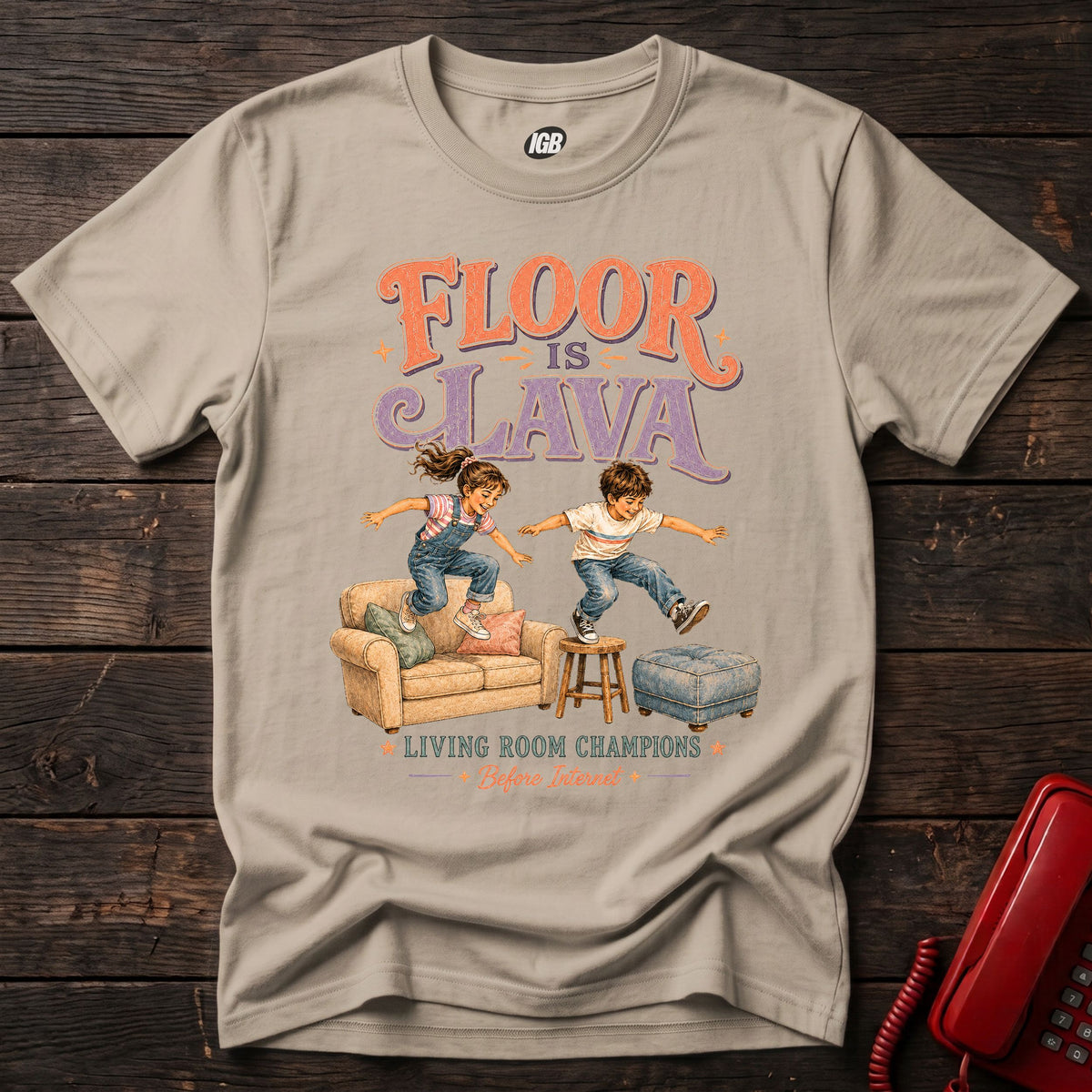 Floor Is Lava Tee