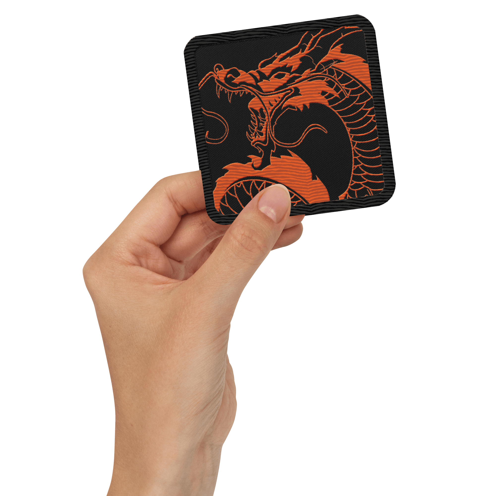 Orange Dragon Patch