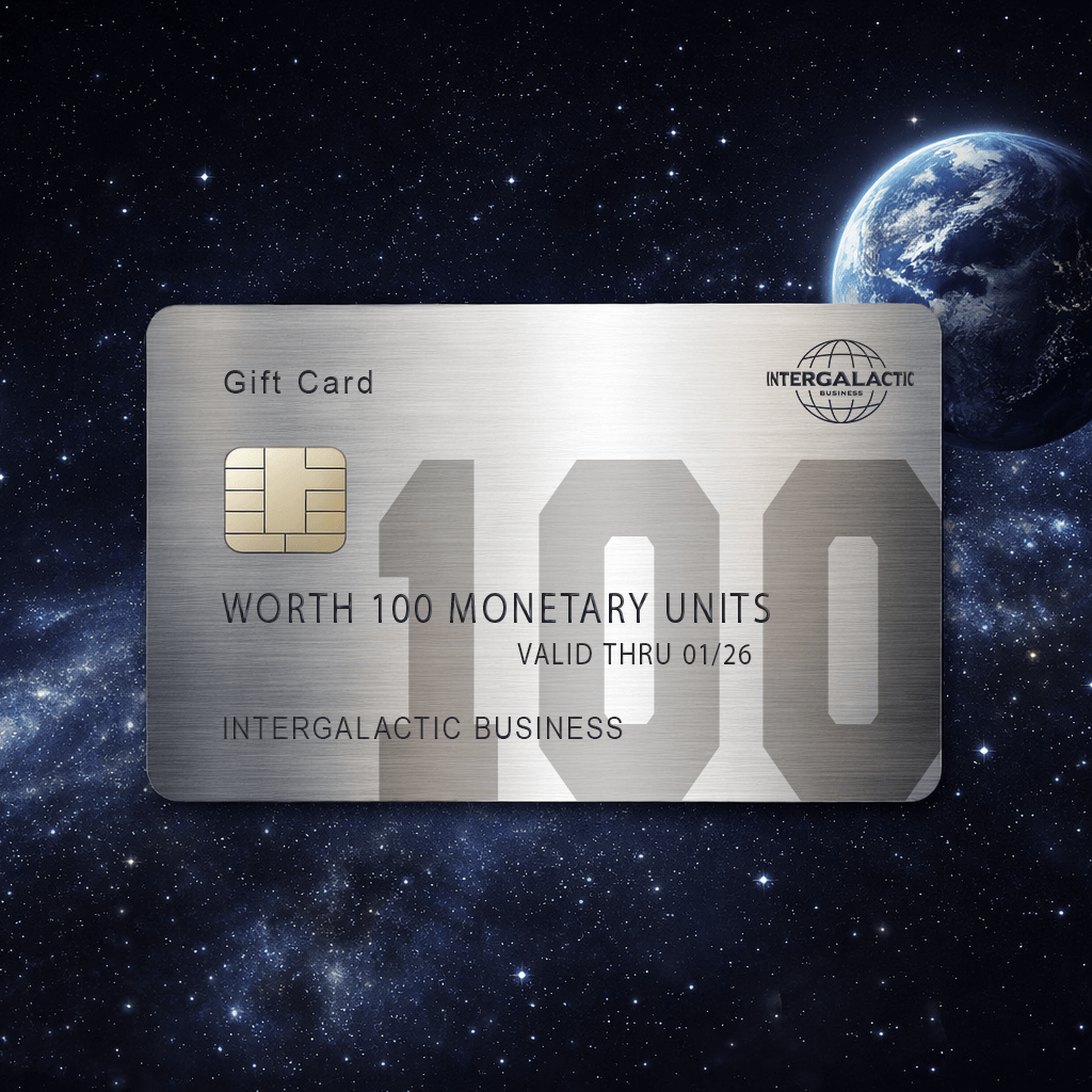 Intergalactic Business Gift Card