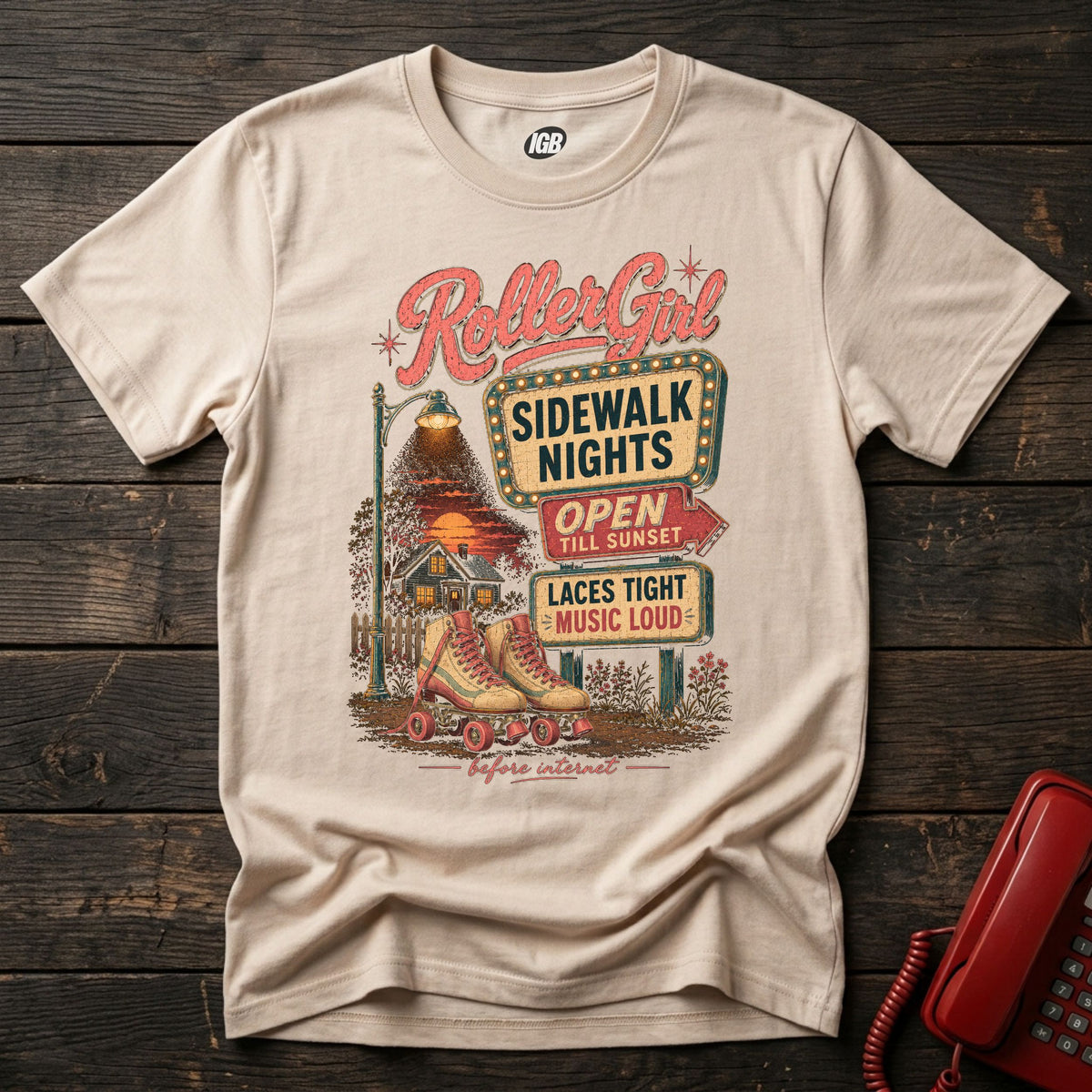 Roller Girl Tee