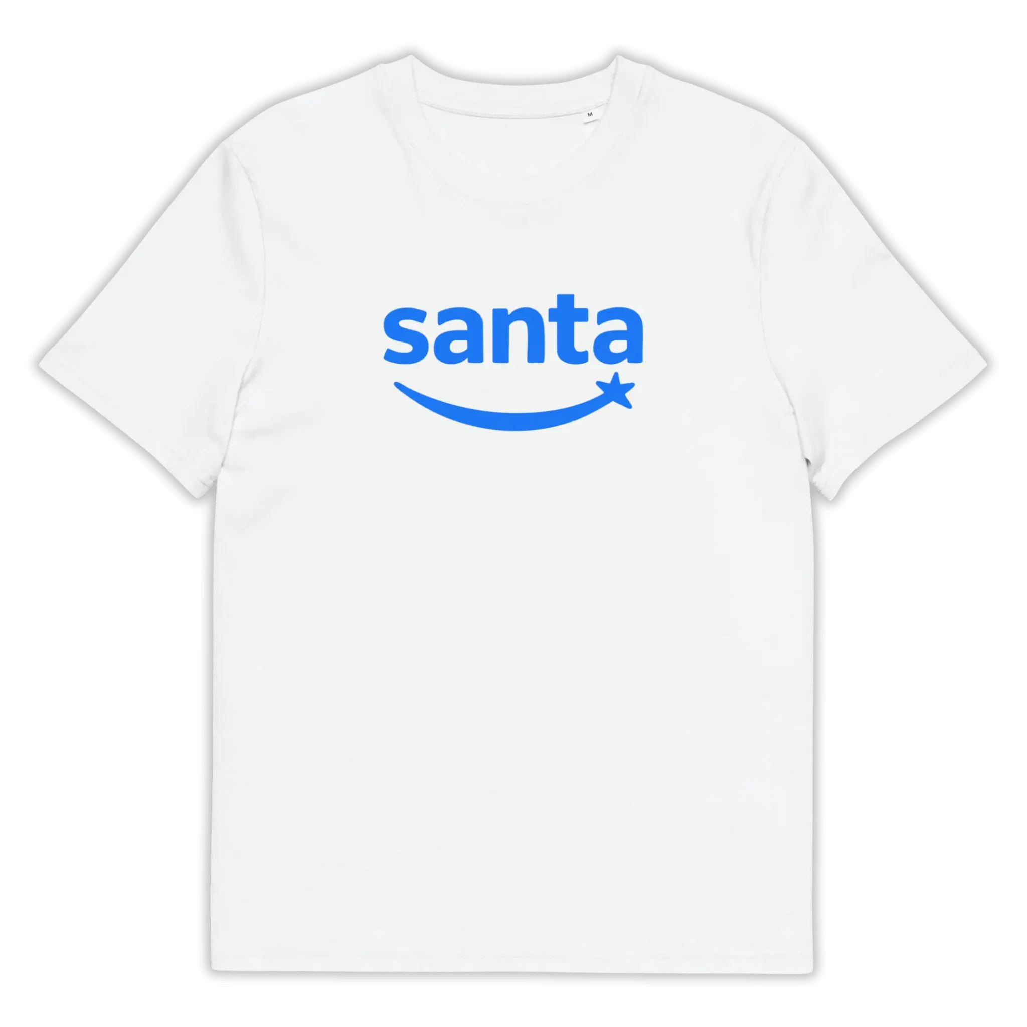 White Santa Tee