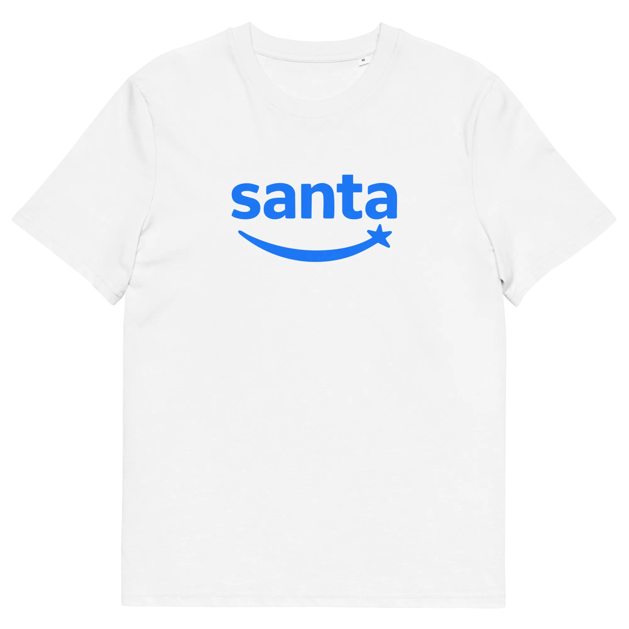 White Santa Tee