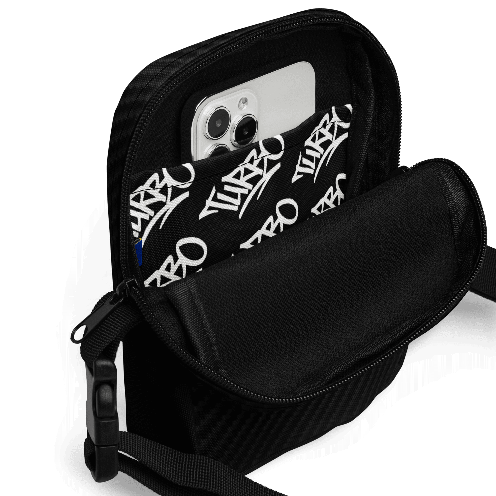 Carbon Crossbody Bag