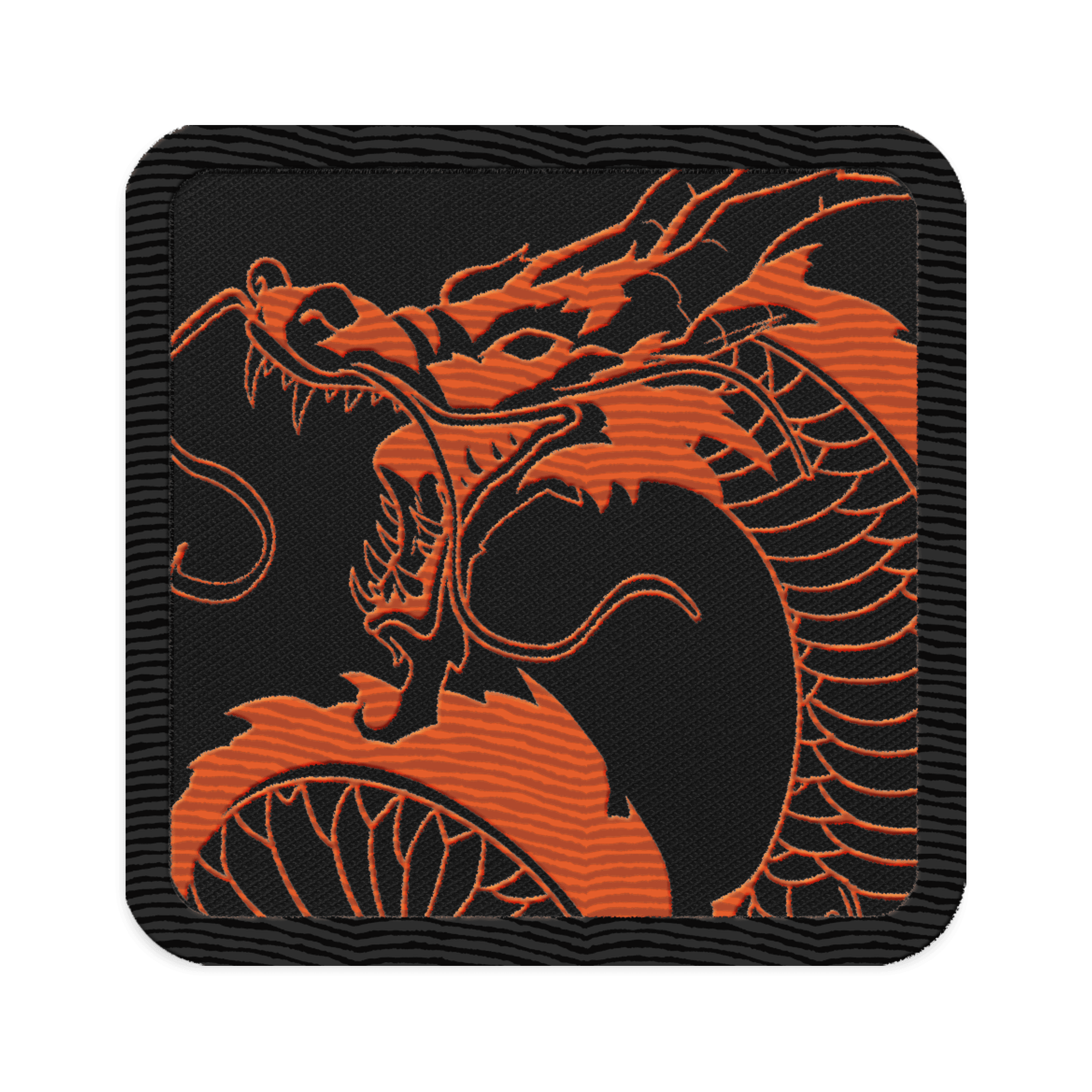 Orange Dragon Patch