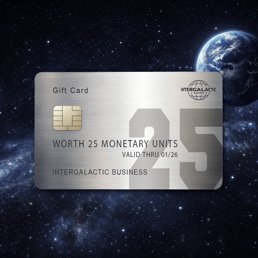 Intergalactic Business Gift Card