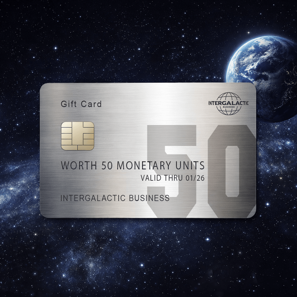 Intergalactic Business Gift Card