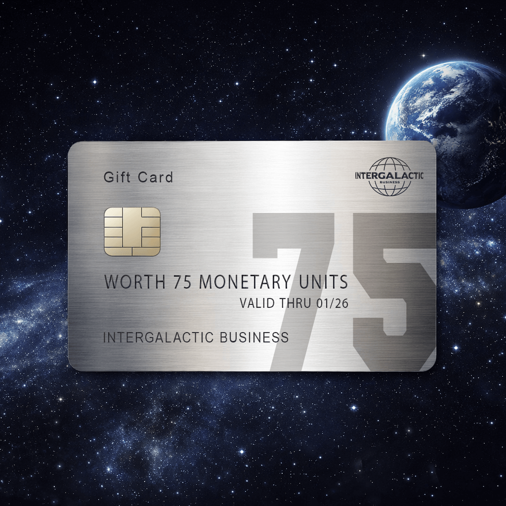 Intergalactic Business Gift Card