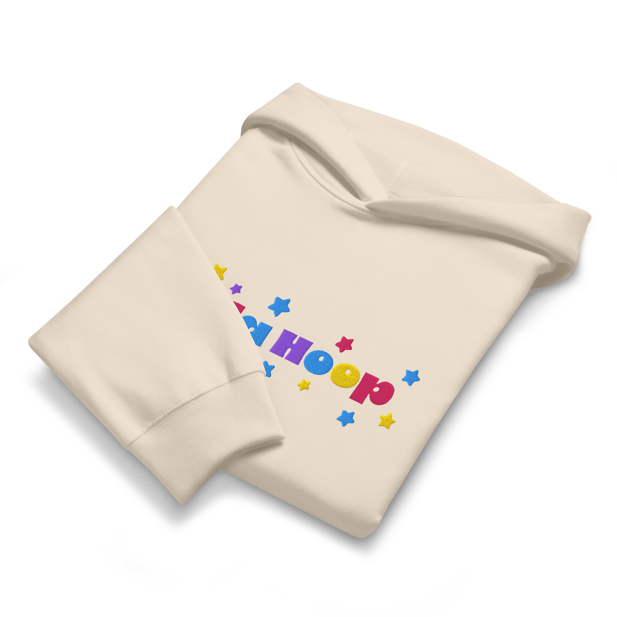 Hula Hoop Embroidered Hoodie