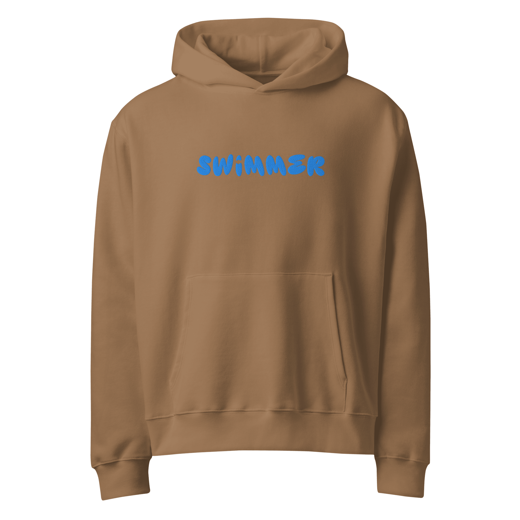 Swimmer Embroidered Hoodie