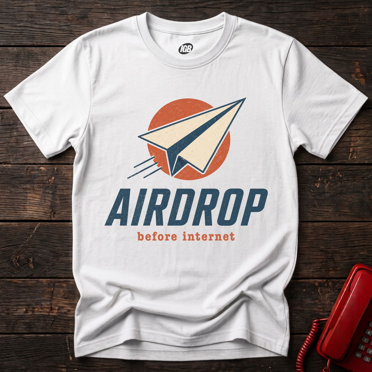 Airdrop Before Internet Tee